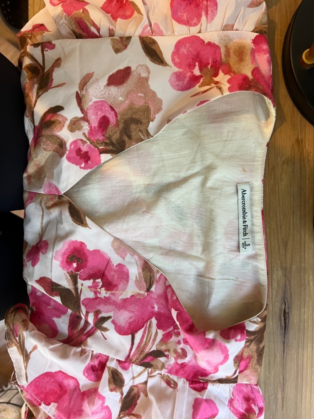 Abercrombie and Fitch Pink Floral Dress - Picture 6 of 9